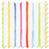 Vintage Stripe, Rainbow - Roman Blind